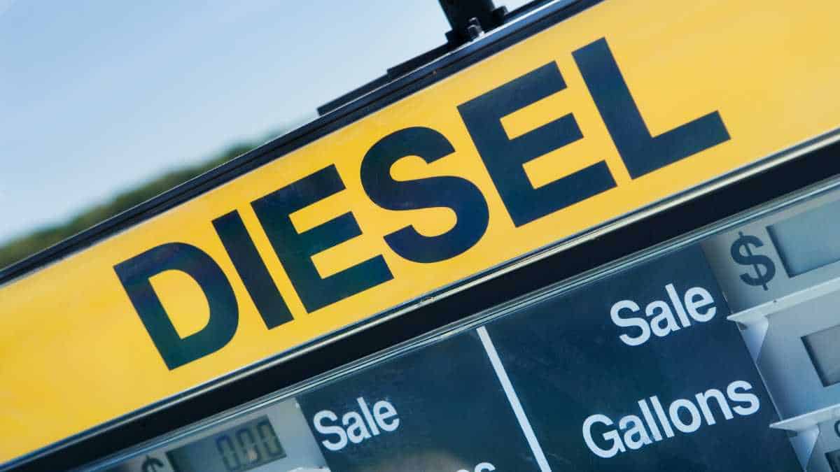 Valor do diesel
