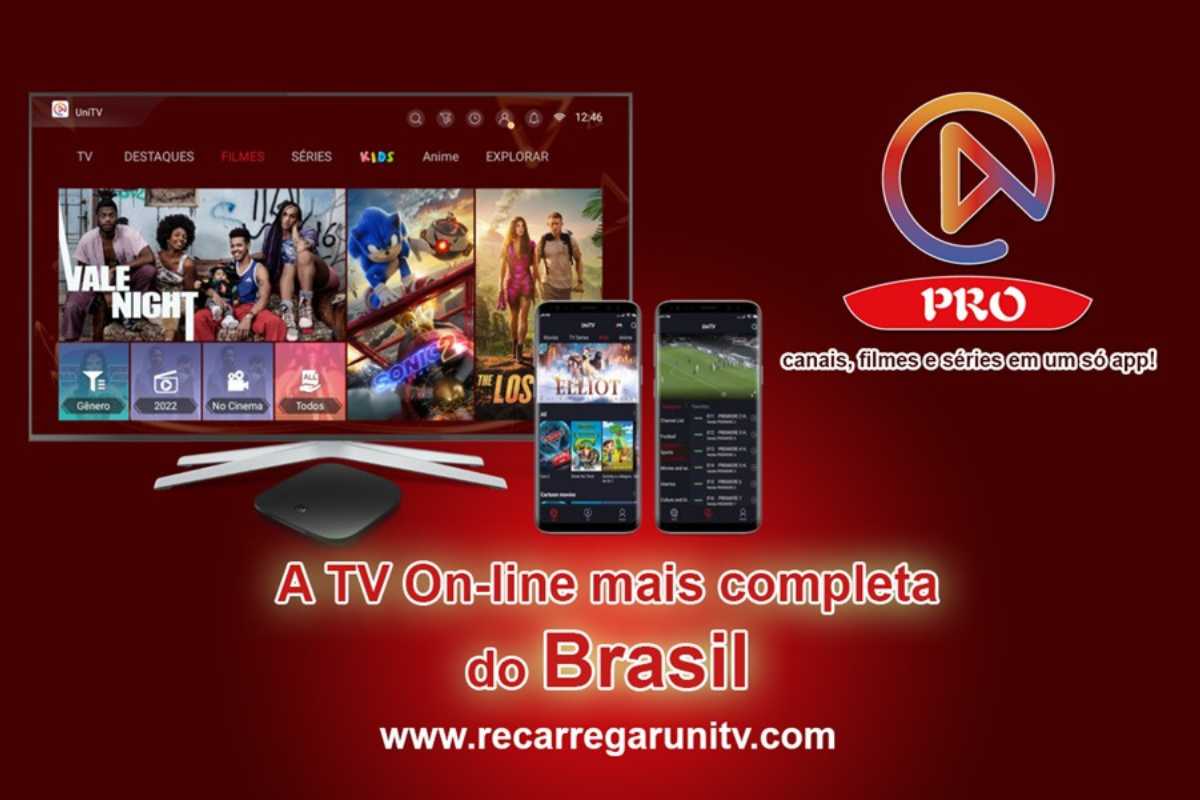 Saiba como ter TV de qualidade na sua casa sem pagar muito com a Recarga UniTV Pro